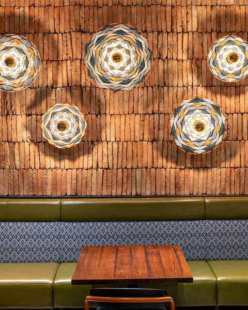 Etosha Tildi Weave Wall Light AshantiDesign