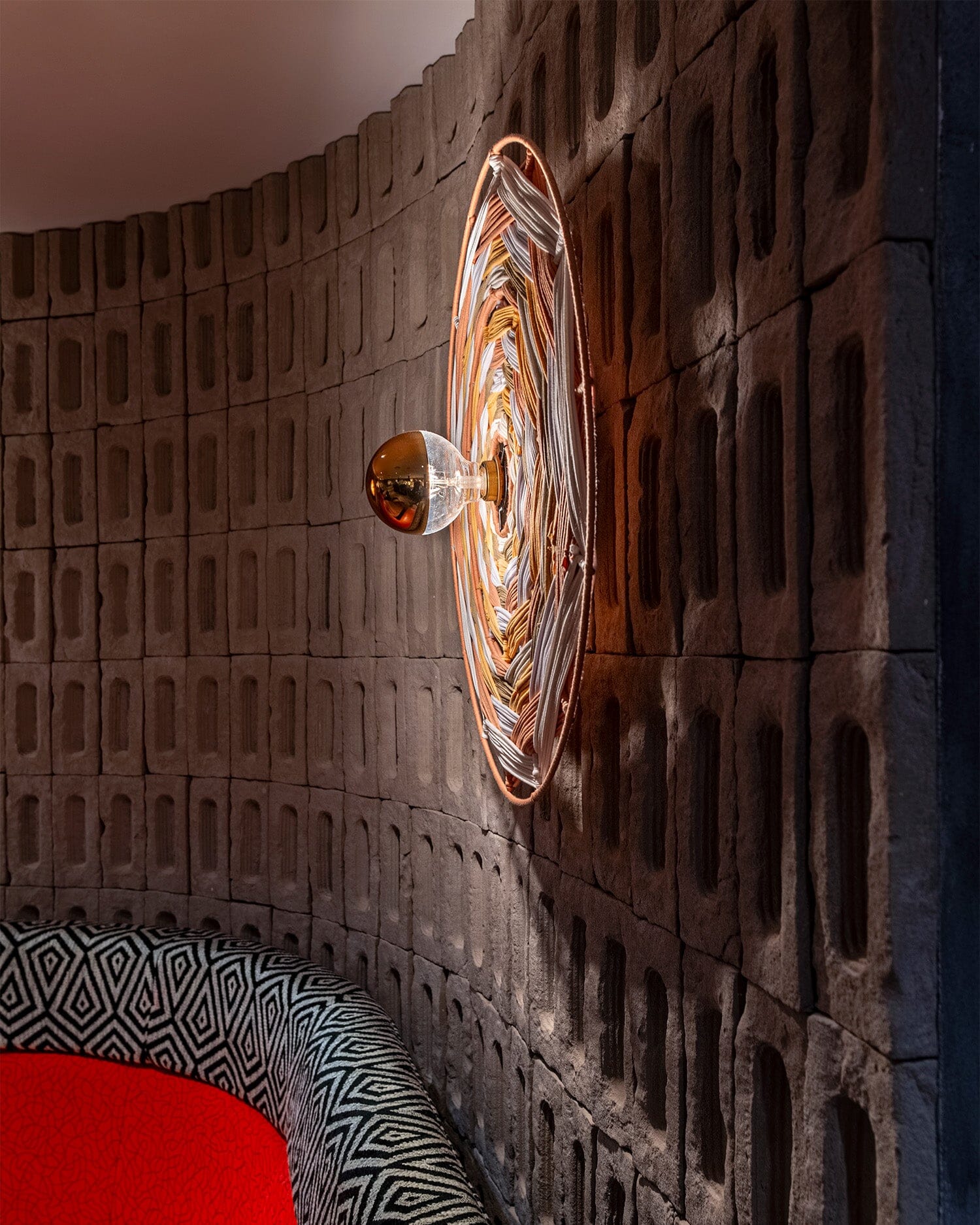 Etosha Tildi Weave Wall Light AshantiDesign