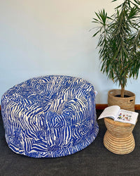 Screen Printed - Big BoriBori Bean Bag AshantiDesign