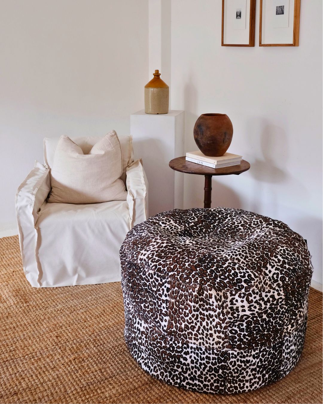 Animal Print Range - BoriBori Bean Bag AshantiDesign Flatpack Leopard Print 